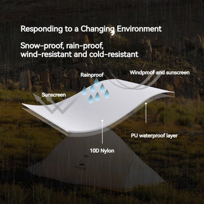 Ultralichte 2-Persoons Tent – Kampeertent – Trekkingtent – Buitentent – Outdoor Tent – Waterdicht tot 3000 mm – Compact en Lichtgewicht