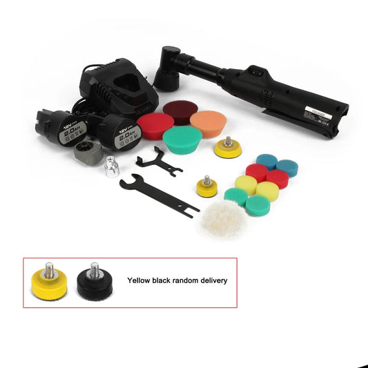 Polijstmachine - Poetsmachine - Polijstschijven - Polijstmachine Auto - Elektrische - Draagbare - Oplaadbare Auto Polijst - en Waxmachine met Accessoires