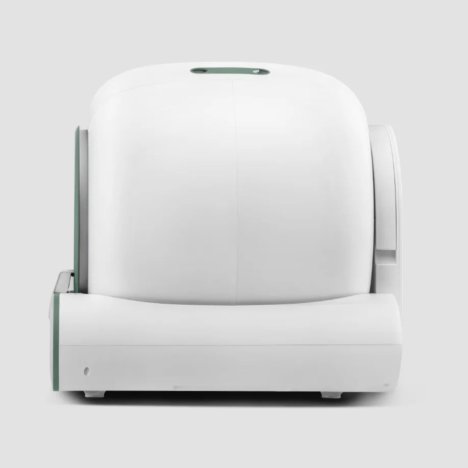 Slimme Kattenbak – Zelfreinigende Kattenbak – Automatische Kattenbak – Afgesloten Kattenbak – 65 Liter Capaciteit – App-Bediening - Wit 2