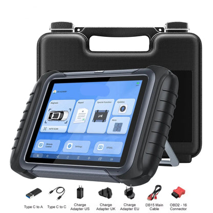 Autodiagnoseapparaat – Autoscanner – Diagnose Tool – Foutcode Uitlezer – OBD Scanner – 8-Inch Touchscreen – Meer Dan 42 Onderhoudsfuncties