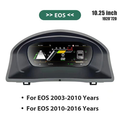 Digitaal Dashboard – Instrumentenpaneel – Virtual Cockpit – LCD Display – Auto Cluster – 10,25 Inch HD IPS Scherm – Snelle Linux Processor