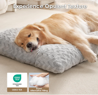 Hondenkussen – Hondenmand – Dogbed – Hondenmat – XL 104x68 cm – Omkeerbaar Design – Wasbaar in Wasmachine