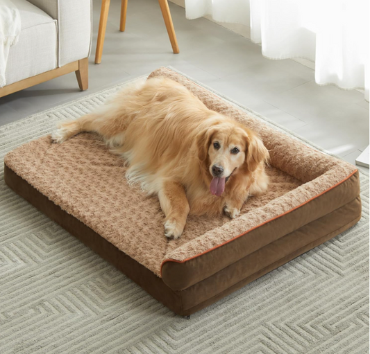 Hondenbed groot – Hondenmand groot – Hondenkussen groot – Hondenmat groot – Orthopedisch hondenbed – Waterdicht – Afneembare wasbare hoes