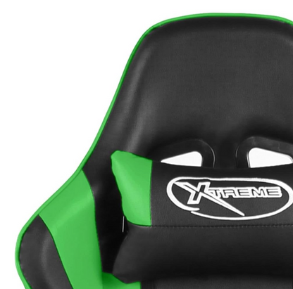 Gamingstoel – Bureaustoel – Gamestoel – Draaistoel – Werkstoel – Groen – Verstelbare Hoogte – Ergonomisch Comfort