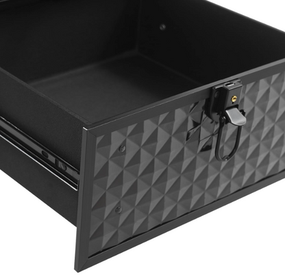 Make-Upkoffer – Make-Up Trolley – Beautycase – Cosmetica Koffer – Visagiekoffer – Aluminium – Uitklapbaar Met Slot En 4 Wieltjes