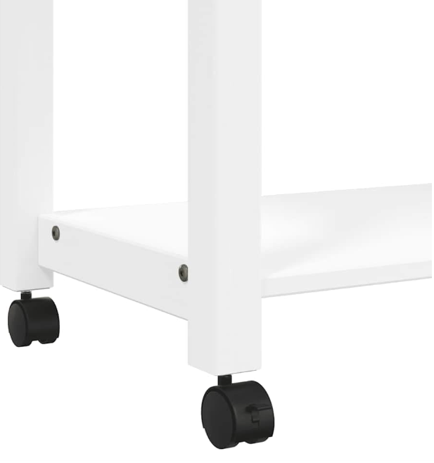 Keukentrolley – Keukenwagen – Opbergtrolley – Serveerwagen – Kruidenwagen – Massief Grenenhout – 84x40x88,5 cm – Vier Wielen Met Rem