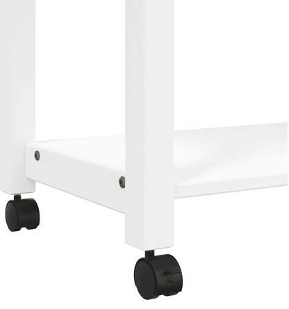 Keukentrolley – Keukenwagen – Opbergtrolley – Serveerwagen – Kruidenwagen – Massief Grenenhout – 84x40x88,5 cm – Vier Wielen Met Rem