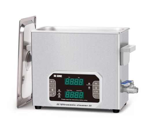 Ultrasone Reiniger – Ultrasoon Schoonmaakapparaat – Ultrasoon Bad – Ultrasoon Cleaner – Ultrasone Cleaner 6L – RVS Tank – Instelbare Verwarming Tot 80°C