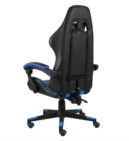 Ergonomische Bureaustoel – Gaming Stoel – Office Chair – Zwarte Bureaustoel – Kunstleer Stoel – Verstelbare Zithoogte – 360 Graden Draaibaar