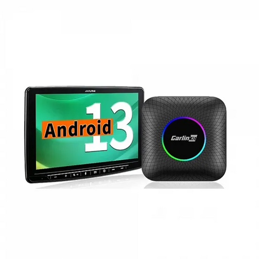 CPC200-Tbox - Auto Multimedia Speler - met 13 inch LED - Carplay - 8-Cores - 8GB128GB - Multimedia Autoradio - CarPlay AI-box - Android 13.0 - Draadloze