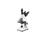 Vevor - Digital microscope - Lab microscope - Compound binocular microscope - 40X-2500X - with LED illumination - Metal base - White