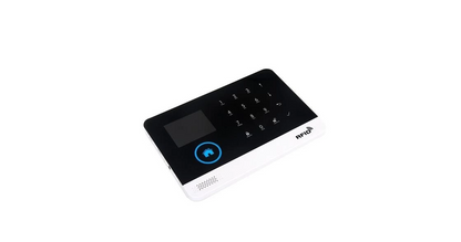 Alarmsysteem - Sirene - Smart Home Beveiligingssysteem - APP - Draadloos - LED-scherm - SMS - PSTN - GPRS - voor Deuren en Ramen - Wit - QUORE