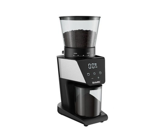 Elektrische Koffie Molen - Automatische braammolen - met 30 tandwielen voor espresso-Amerikaanse koffie - Pour Over Visual Bean Storage - 220V - QUORE
