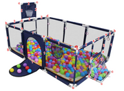 Grondbox - Speelbox - Grondbox Baby - Playpen - 235x129x107cm - Grijs