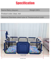 Grondbox - Speelbox - Grondbox Baby - Playpen - 235x129x107cm - Mintgroen
