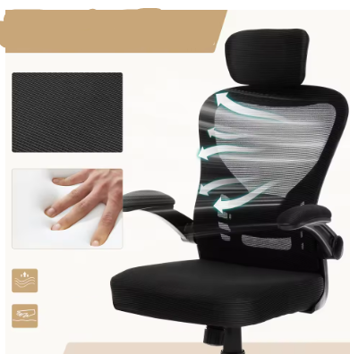 Ergonomische Bureaustoel met Hoofdsteun - Bureaustoelen voor Volwassenen - Office Chair - Gamestoel - Kantoorstoel - Volledig Verstelbaar - Incl. 3D-verstelbare Armleuningen & Verstelbare Lendensteun