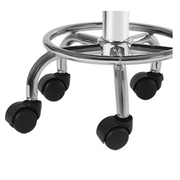 Hydraulische Zadel Kruk - Zwart - Zadelkruk op wielen - Ergonomisch - In hoogte verstelbaar - Kapper - Schoonheidssalon - Tattoo - Kantoor