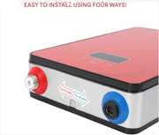 Doorstroomverwarmer - Doorstroomboiler – Doorstroom Boiler voor Douche - 6500W - Rood