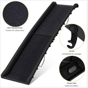 Hondenhelling - Hondenhelling Loopplank - Zeer Geschikt Voor Kleinere Honden - Oploopbaan -Draagbaar -Inschuifbaar - Zwart