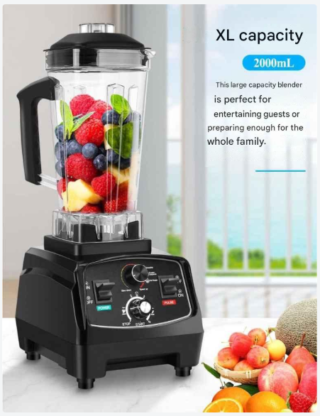 Mixer - Krachtige Professionele Smoothiemaker 2000W - 2 Liter Variabele Snelheid