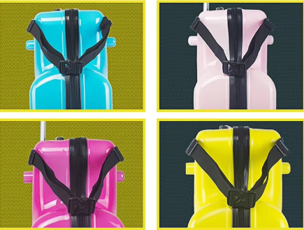 Kinderkoffer - Lichtblauw - Kinderkoffer Meisje - Kinder Koffer - Kinderkoffer Jongen - Trolley