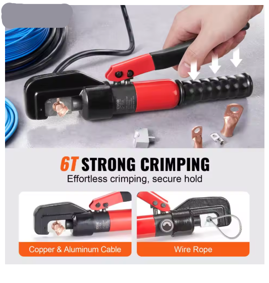 Krimptang - Kabelschoenen - Adereindhulstang - Krimptang Voor Accukabels