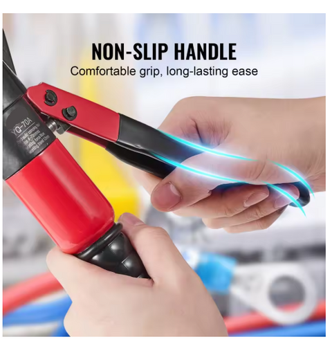 Krimptang - Kabelschoenen - Adereindhulstang - Krimptang Voor Accukabels