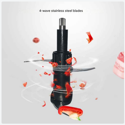 Blender - 500W - Vleesmolen - Hakmolen - Food Processor – 3-in-1 Smoothie Maker  - Coffee Grinder - RVS-messen - Eenvoudig Schoon te Maken