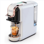 Coffee Machine - Nespresso Koffiemachine - Espresso - Koffiezetapparaat  - Ijskoffie - 5 in 1 - Wit