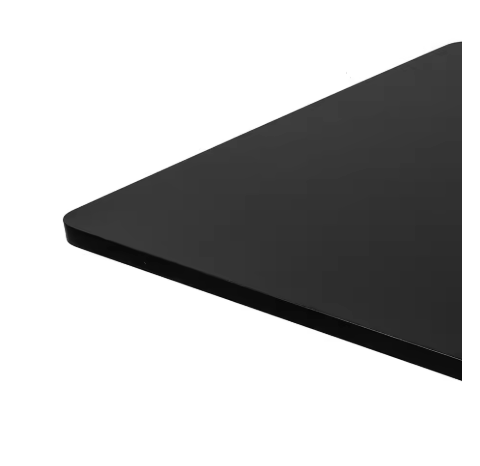 Statafel - Bartafel Keuken - Staantafel - Partytafel - Barmeubel - Voor Binnen & Buiten - 60x60x45 Cm - Zwart - QUORE