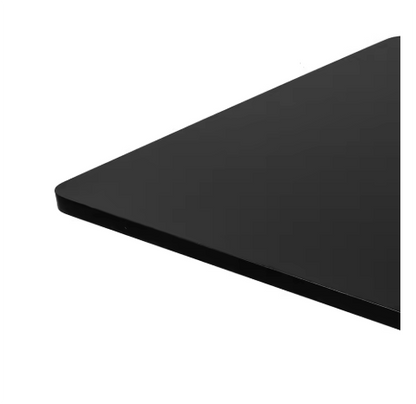 Statafel - Bartafel Keuken - Staantafel - Partytafel - Barmeubel - Voor Binnen & Buiten - 60x60x45 Cm - Zwart - QUORE