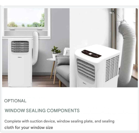Mobiele Airconditioner – Verkoeler – Ventilator – Ontvochtiger – Draagbaar – 3-In-1 Functie – 24-Uurs Timer
