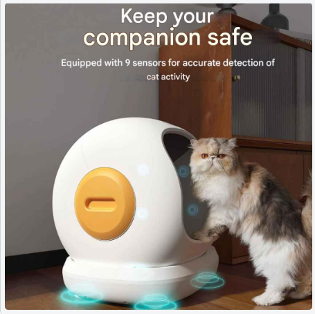 Slimme Zelfreinigende Kattenbak – Automatische Kattenbak – Zelfreinigende Bak – Grote Kattenbak – 75 Liter Inhoud – Dubbel Filtersysteem