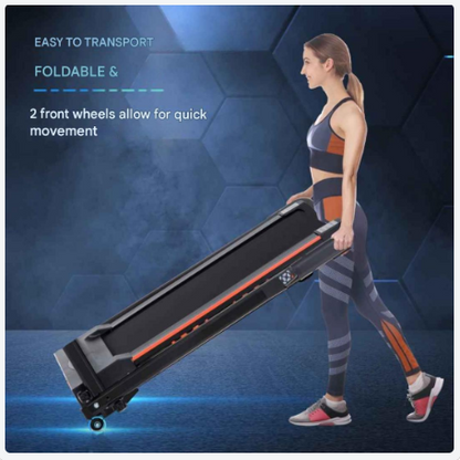 Wandelband – Loopband – Thuisgym – Fitnessapparaat – Instelbare Snelheid 1-6 Km/u – Inklapbaar Ontwerp