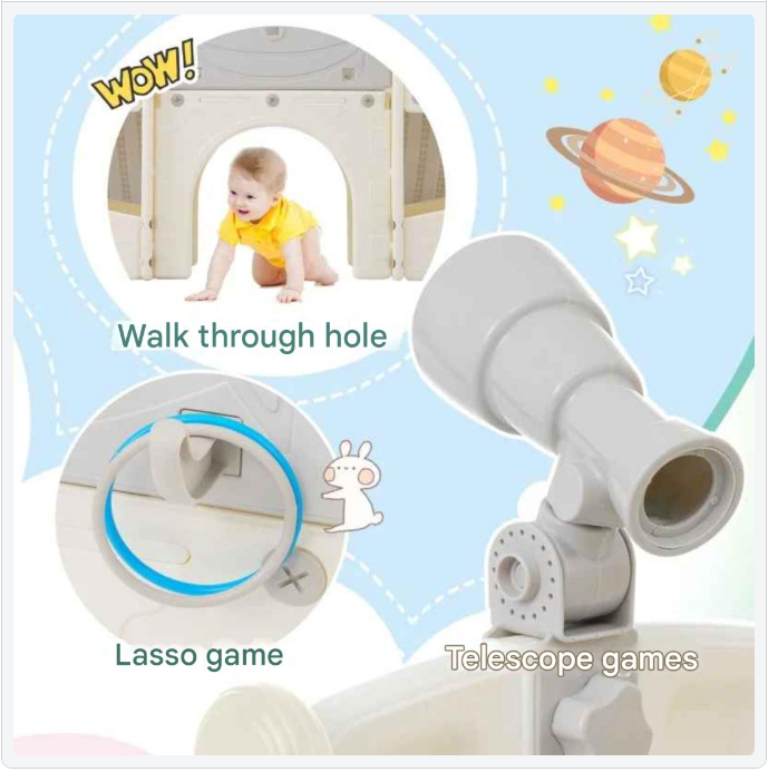 Speelset – Speeltoestel – Kinderspeelset – Buiten Speelplek – Dubbele Glijbanen – Veilig Kunststof - QUORE