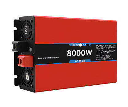 Omvormer – Spanningsomvormer – Inverter – Converter – Zonne-omvormer – Pure Sinusgolf – 12V/24V Naar 220V – 2300W Tot 5000W Vermogen