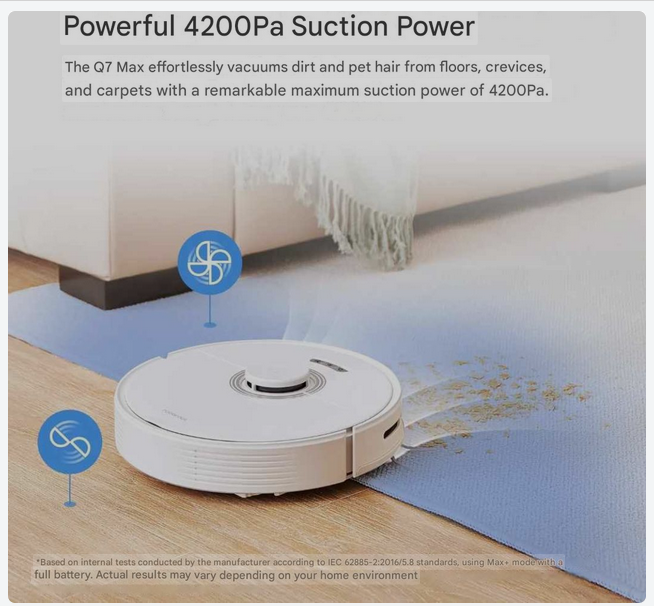 Robotstofzuiger – Dweilrobot – Stofzuigrobot – Automatische Stofzuiger – Schoonmaakrobot – 4200 Pa Zuigkracht – Elektronische Watertank 350 ml
