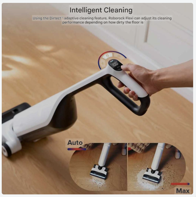 Robotstofzuiger – Dweilrobot – Automatische Stofzuiger – Nat-droog Stofzuiger – Handheld Schoonmaker – 17.000 Pa Zuigkracht – Draadloos Met 30-59 Min Batterijduur