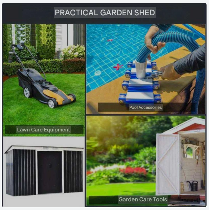 Tuinhuisje – Tuinschuur – Tuinberging – Berging – Schuur – Donkergrijs Staal – Schuifdeur & Ventilatieraam – Ruim Interieur & Eenvoudige Montage