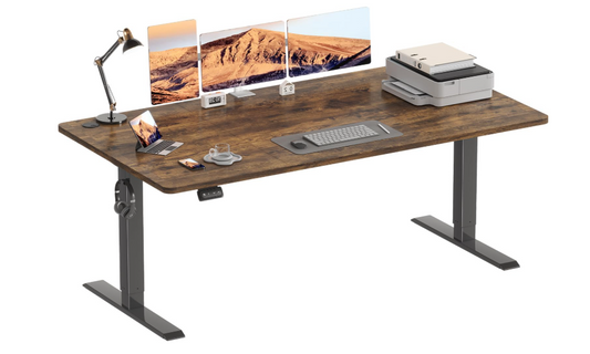 Elektrisch Verstelbaar Bureau – Zit-Sta Bureau – Staand Bureau – Computertafel – Werkplek Bureau – 180 x 80 cm – Met Geheugenfunctie
