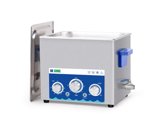 Ultrasoonreiniger – Ultrasone Reinigingsmachine – Brillenreiniger – Sieradenreiniger – Carburateurreiniger – 10 Liter Tank – 240W Ultrasoonvermogen Met Timer En Verwarming