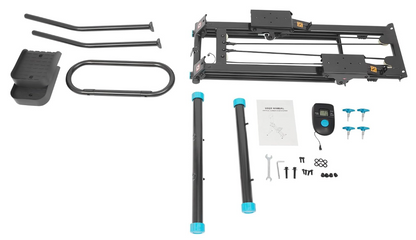 Inklapbare Stair Stepper – Fitness Stepper – Mini Stepmachine – Traplooptrainer – Cardio Stepper – Fluisterstil Gebruik – Maximaal 136 kg Draagkracht – LCD Display