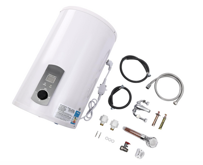 Elektrische Boiler – Warmwaterreservoir – Geiser – Waterverwarmer – Boiler Verticaal – 50 Liter – LED Temperatuurdisplay – Veiligheidsklep
