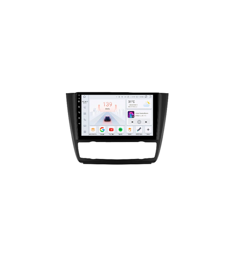 CarPlay - Multimedia Autoradio - Car CarPlay Scherm - Autoradio - 9" - Autoradio Android - voor BMW 1 Serie E81 E82 E87 E88 AT MT - Navigatie - GPS - 2Din - Stereo DSP - S8 (Type Handmatig)AHD2 - 8G - 128G