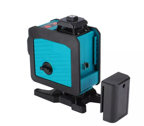 Kruislijnlaser - Bouwlaser - 16-lijns laserwaterpas - 3° Zelfnivellerende functie - Super krachtig - Groene laser - QUORE