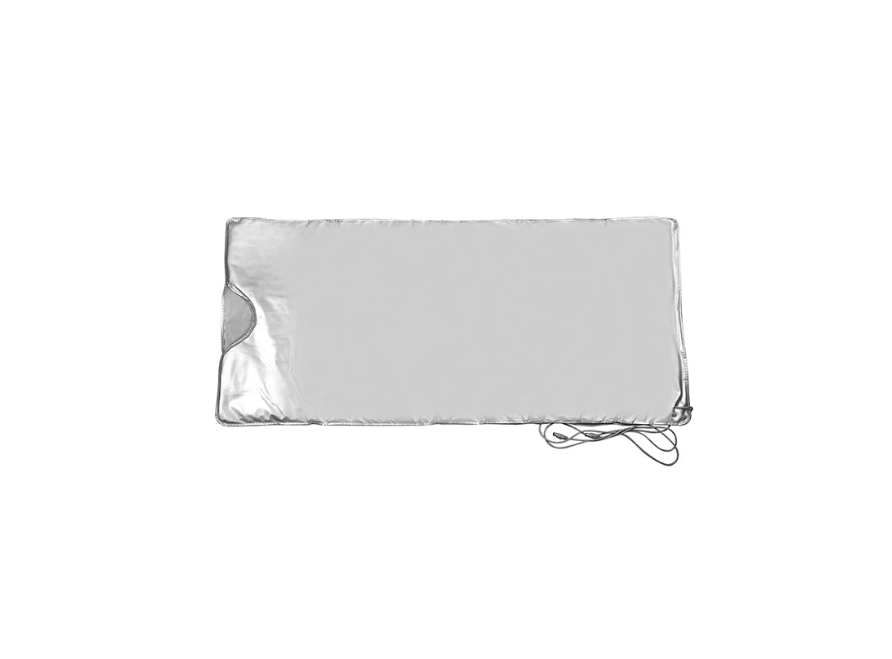 Sauna Deken - Infraroodtherapie - 650W - 220V - 60Hz - extern PU - intern PVC - Stress - Pijnverlichting - Fibromyalgie - Reuma - Ontspanning - Grade A - Zilver