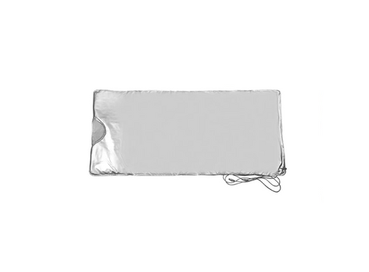 Sauna Deken - Infraroodtherapie - 650W - 220V - 60Hz - extern PU - intern PVC - Stress - Pijnverlichting - Fibromyalgie - Reuma - Ontspanning - Grade A - Zilver