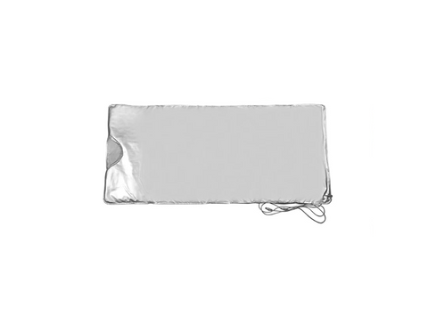 Sauna Deken - Infraroodtherapie - 650W - 220V - 60Hz - extern PU - intern PVC - Stress - Pijnverlichting - Fibromyalgie - Reuma - Ontspanning - Grade A - Zilver