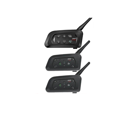 V4C Plus en V6C Pro -  Scheidsrechter Intercom - Bluetooth 5.0 - Headsets - Handsfree - Communicator - intercom - 1x V4C Plus en 2x V6C Pro