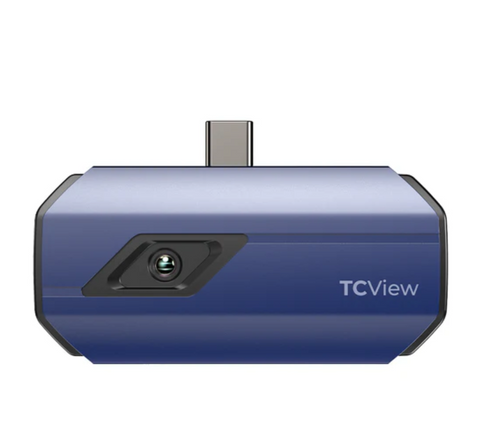 Thermal Imaging Camera - Thermal Camera - Thermal Imaging Cameras - 256x192 IR Resolution - -4℉ to 1022℉ - Thermal Camera for Android - USB-C - Blue